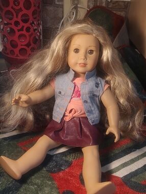 American Girl " Tenney Grant" Retired In 2018 Original Clothing EC